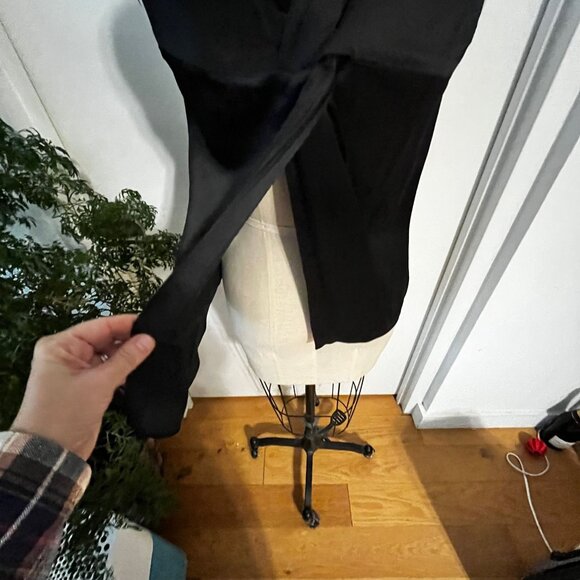 3.1 PHILLIP LIM  Black Crew Neck Twisted Tank Size 2 - Picture 9 of 9